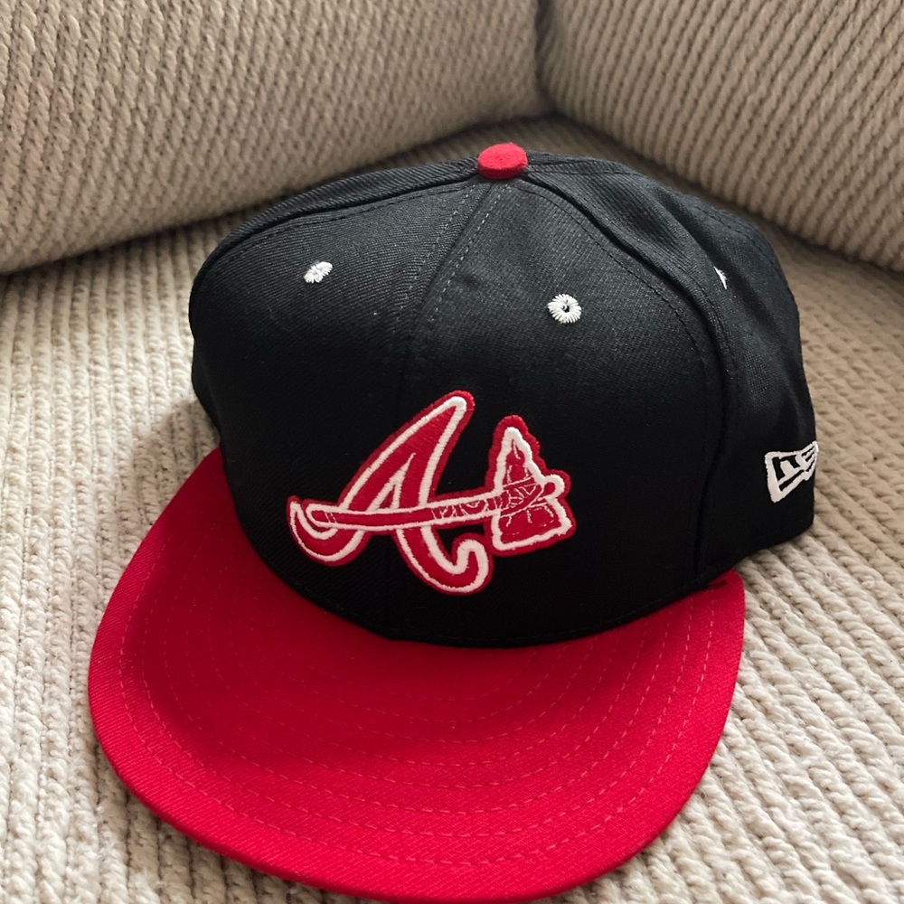 New Era Black and Red Cap